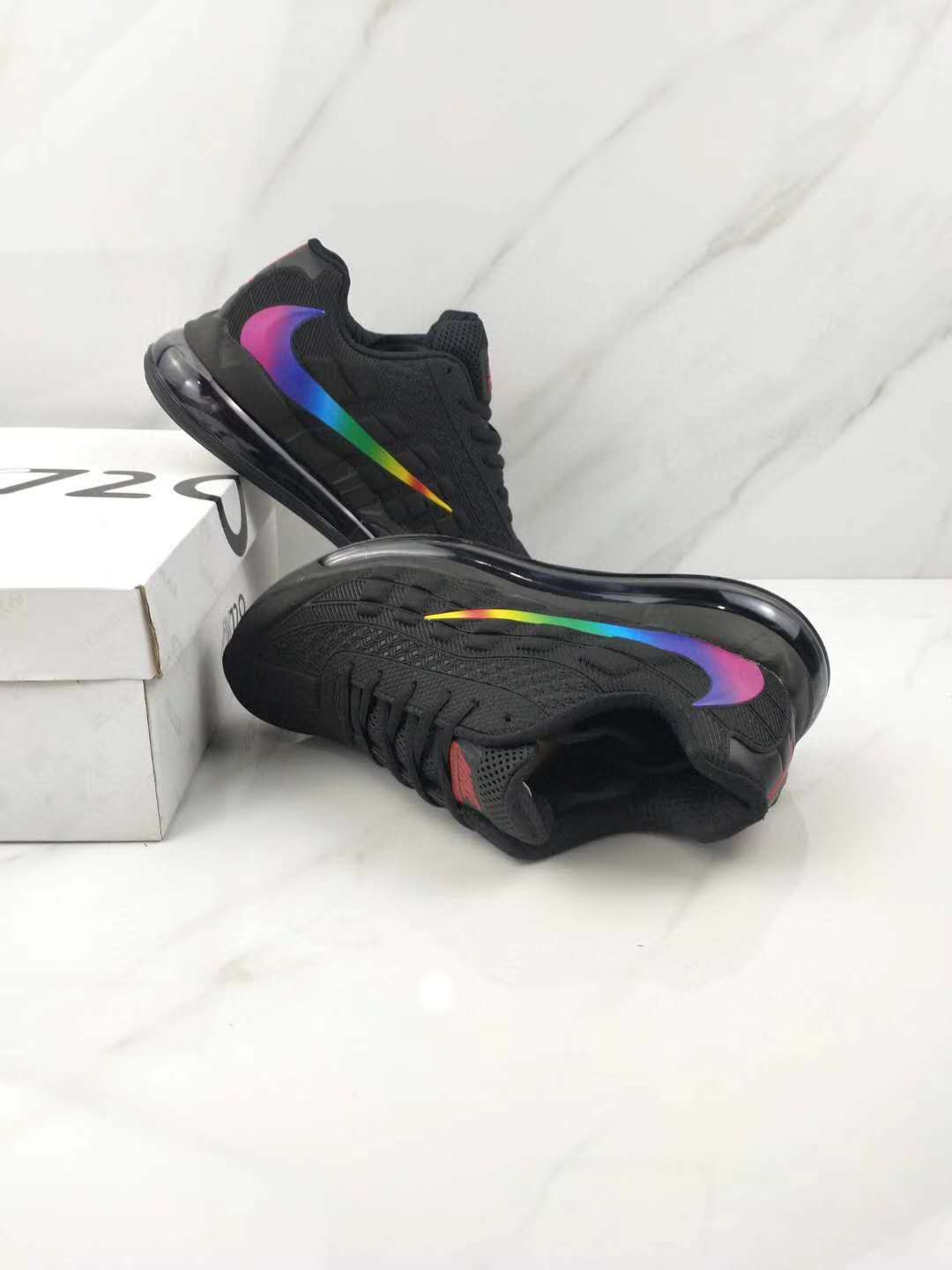 2020 Men Nike Air max 95+720 Black Colorful